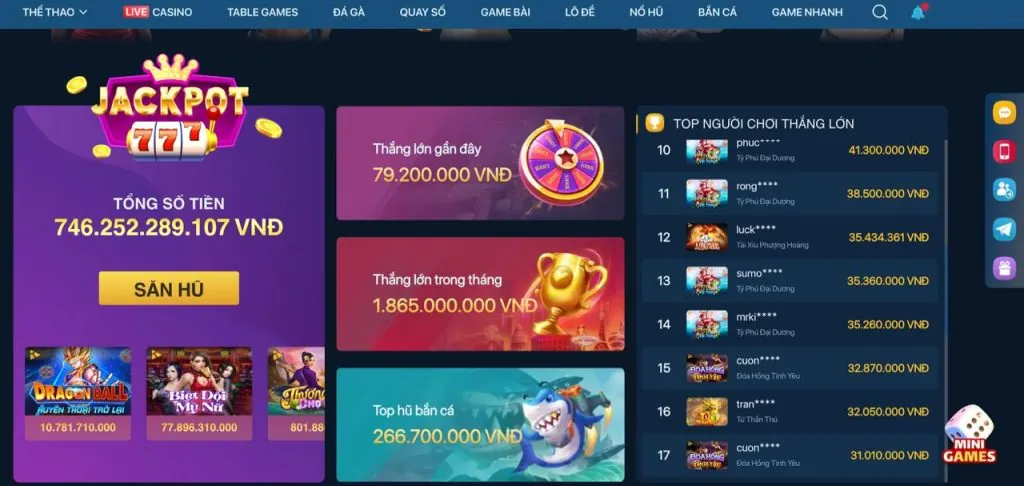 Bước 2: Nạp tiền vào tài khoản để mua đạn trong game bắn cá GEE88